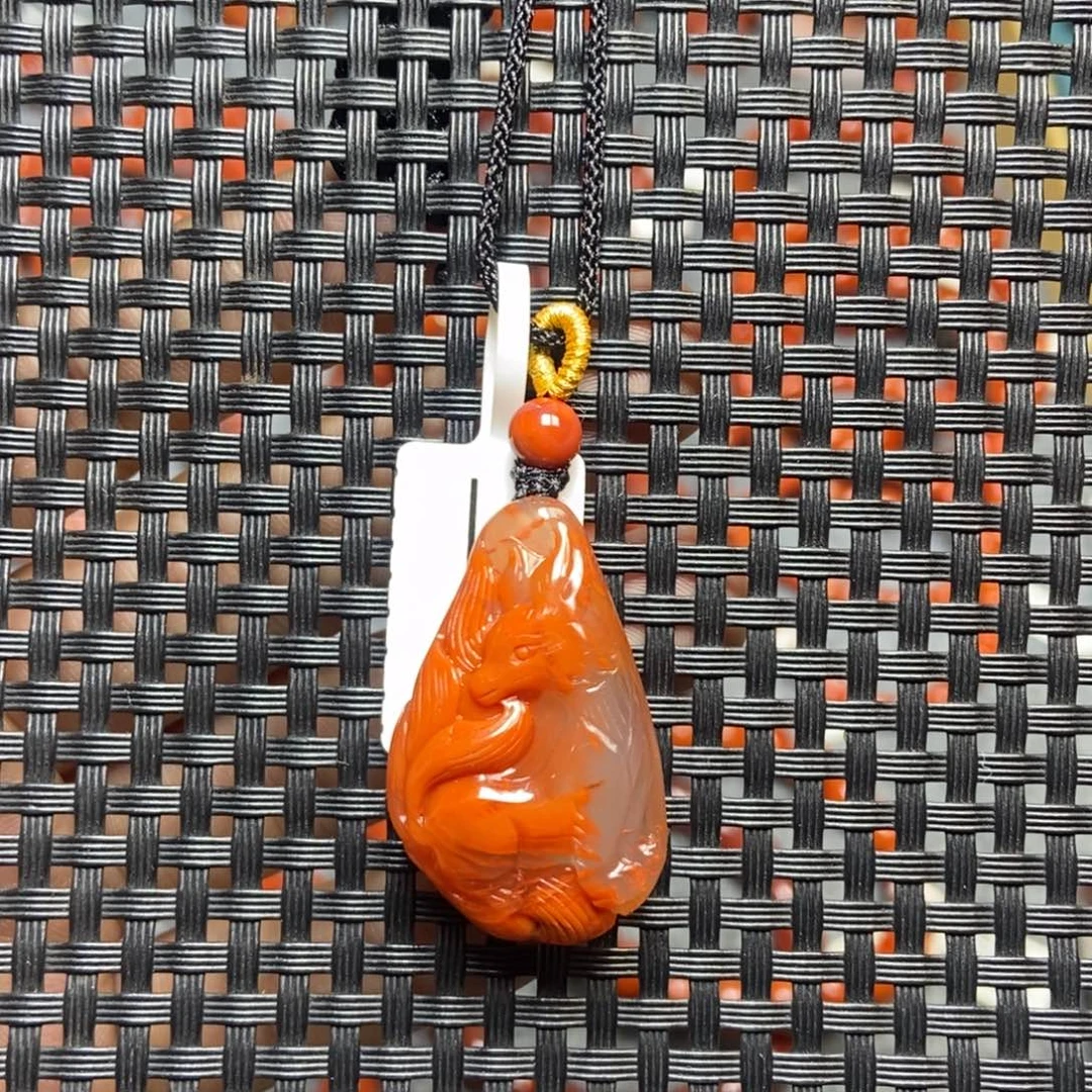 吊坠(不含链)未镶嵌南红玛瑙