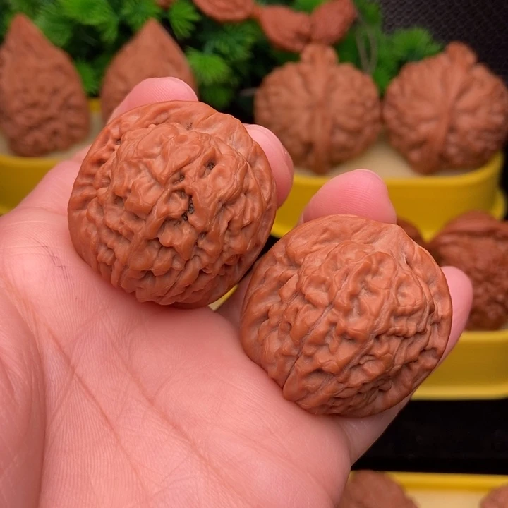 吊坠文玩核桃莲花35全品