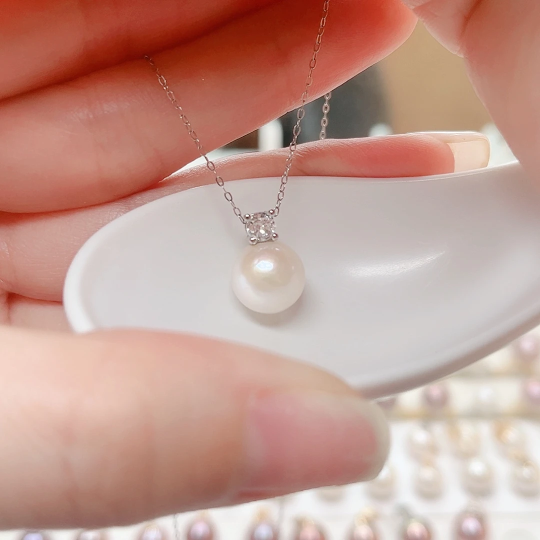 吊坠(赠链)合金淡水珍珠