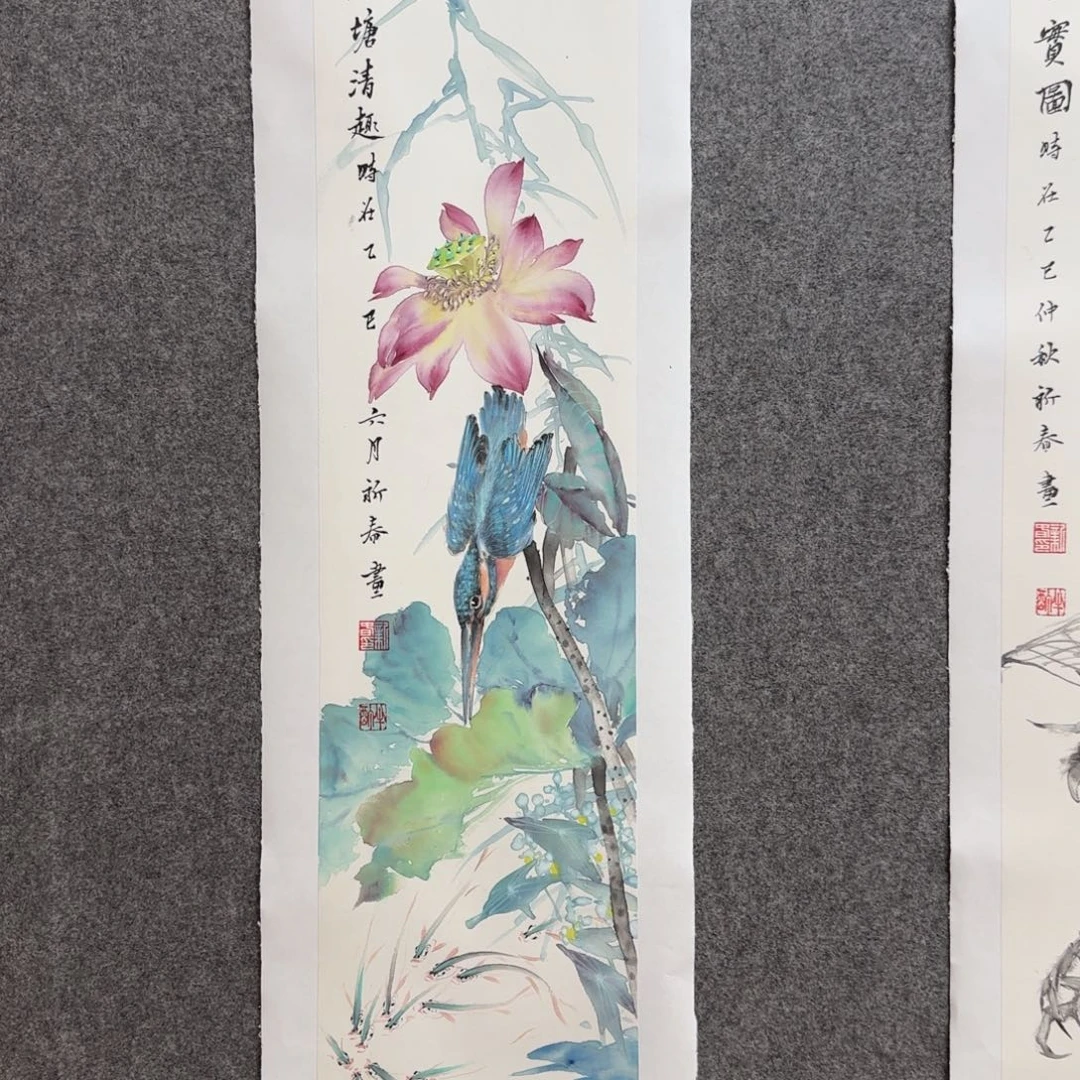 国画吴新春老师手绘作品