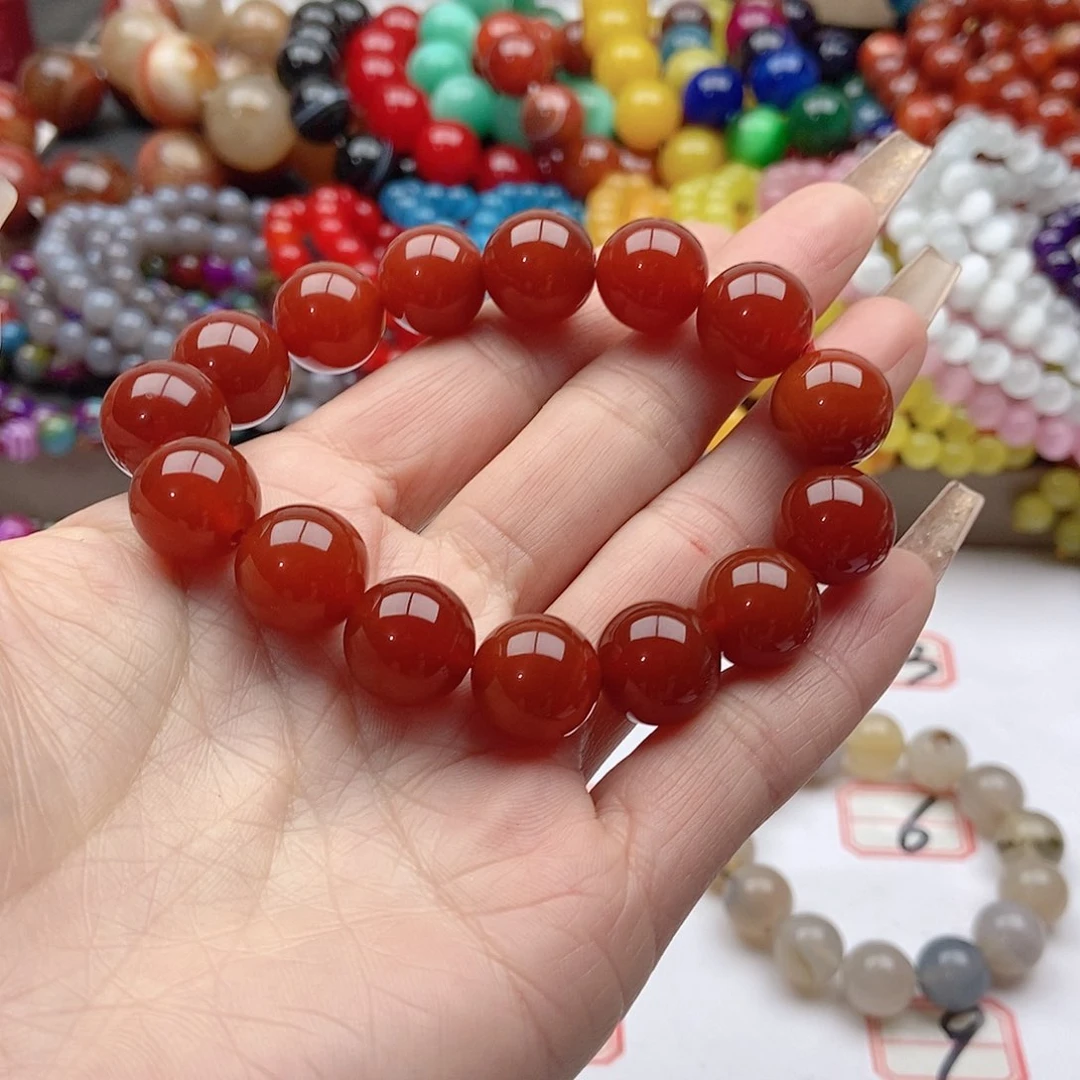 【闪购商品】玛瑙/玉髓手链未镶嵌洹**欣