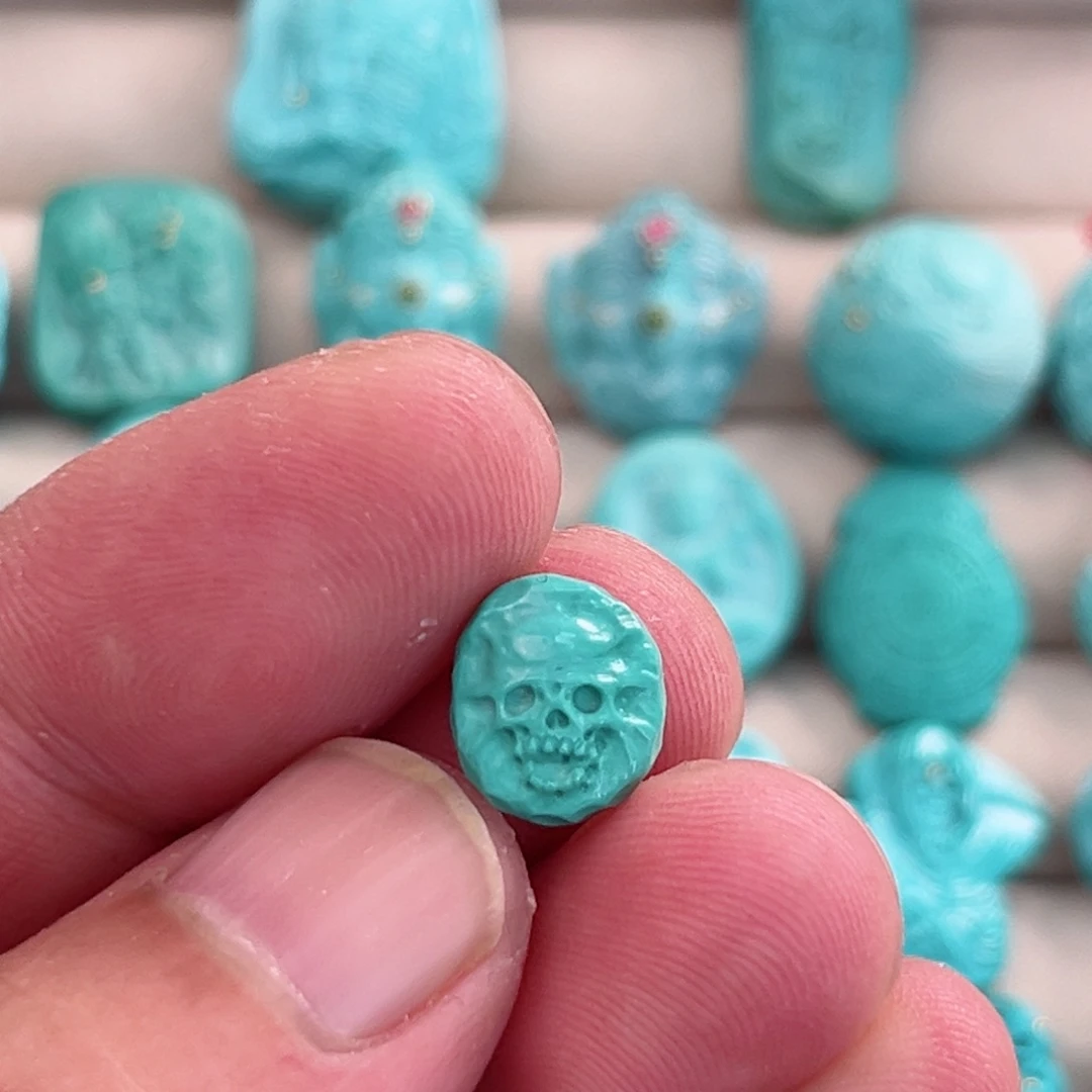 绿松石未镶嵌配饰