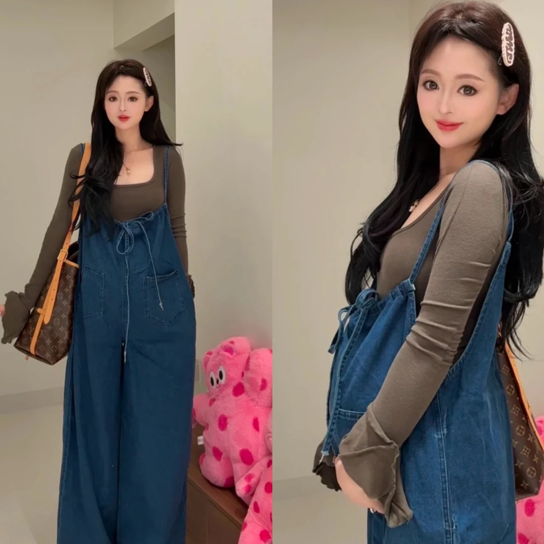 孕妇装2025秋季新款网红时尚休闲舒适气质百搭孕妇喇叭袖打底上衣