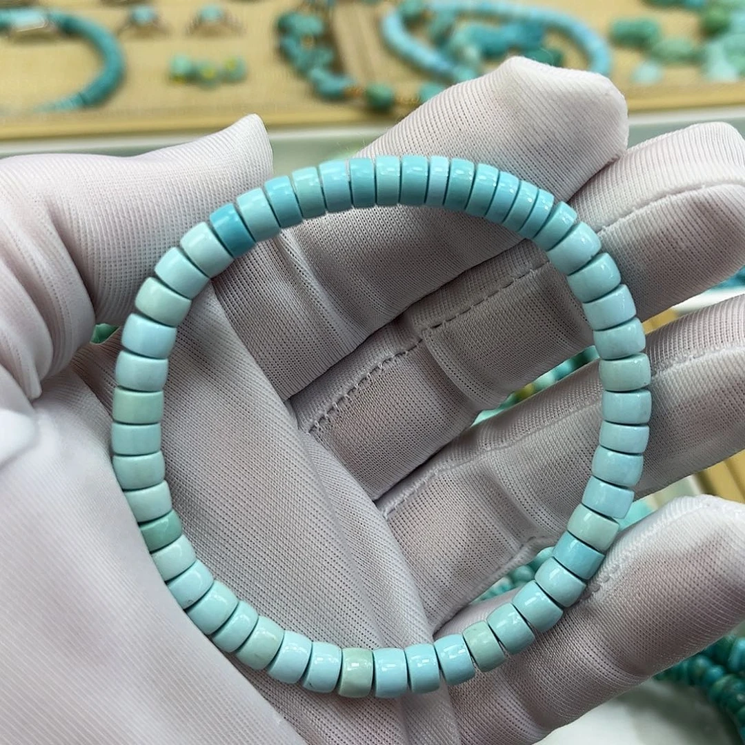 绿松石未镶嵌手串
