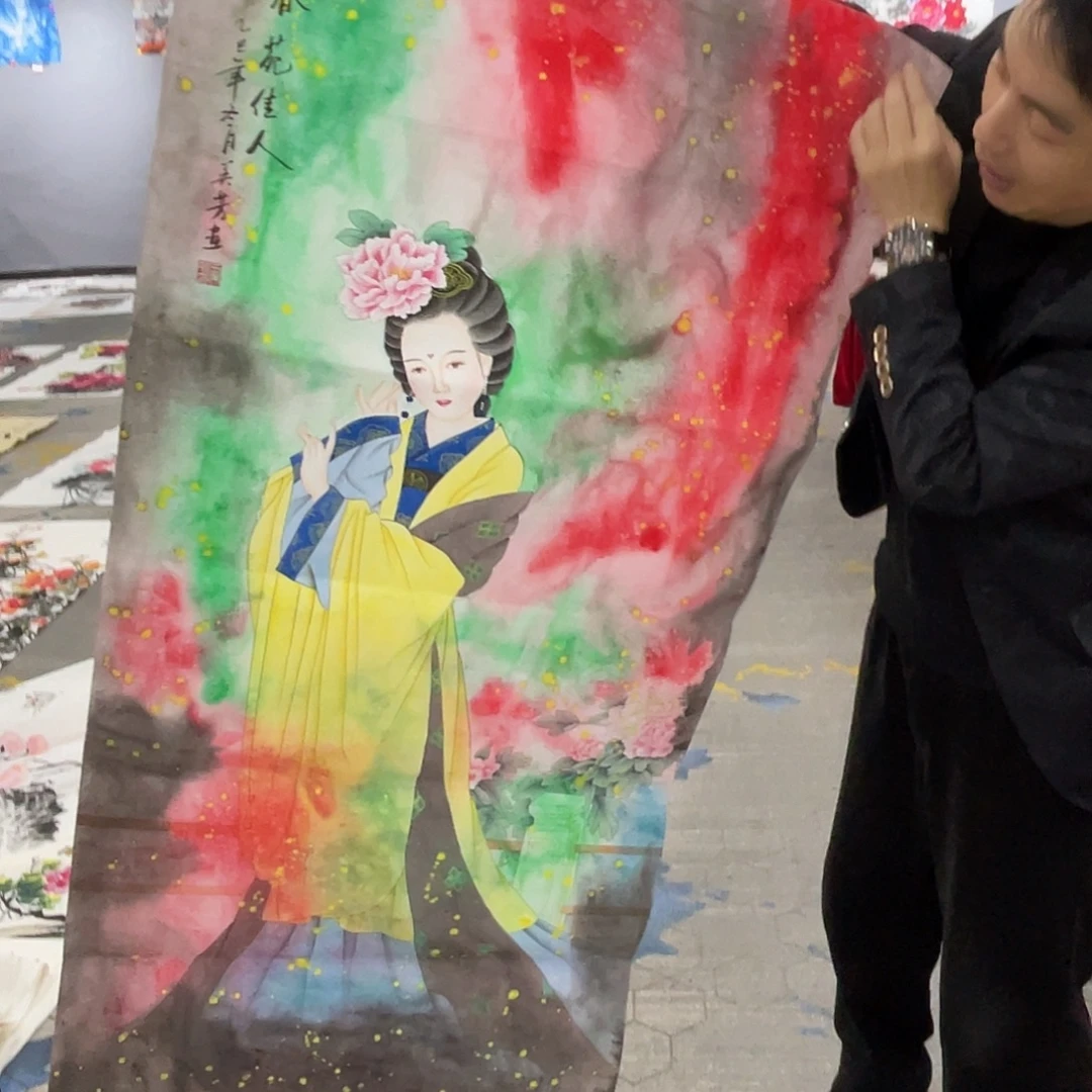 带灯款名人名作手工制作