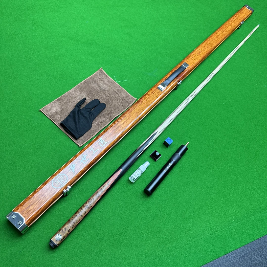 尹世工匠台球杆打台球尹世工匠传承五台球杆小头杆手工杆中八球杆
