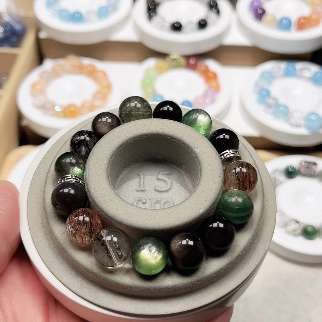 水晶手链未镶嵌天然水晶