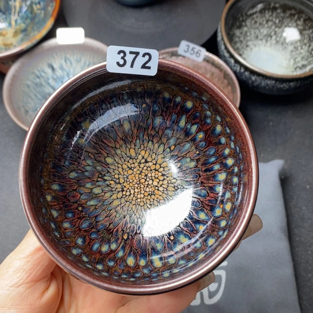 茶盏建窑建盏主人杯372