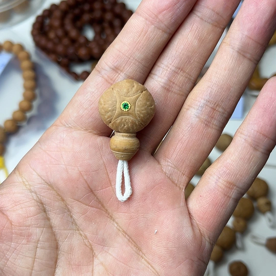 凤眼菩提手串蓝***哥麒麟三通