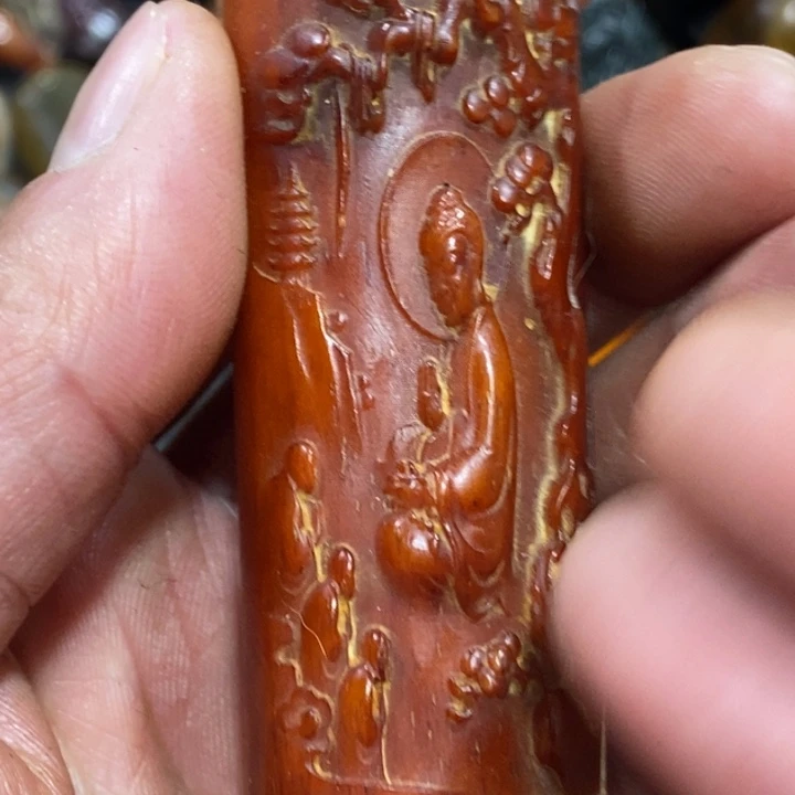 滴血莲花菩提吊坠