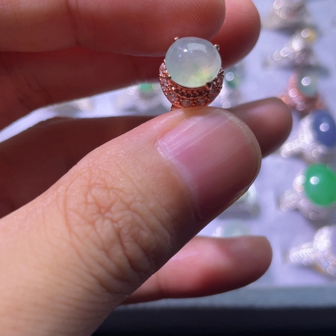 未镶嵌戒指翡翠缅甸翡翠