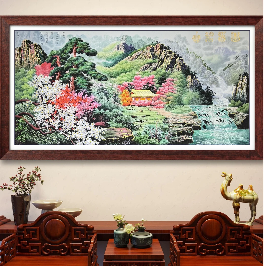 李良才先生原创作品《幽居碧山》