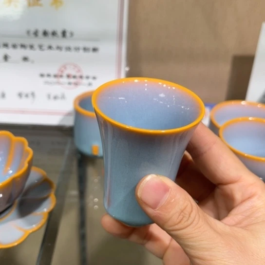 瓷片大宋名窑汝瓷茶具