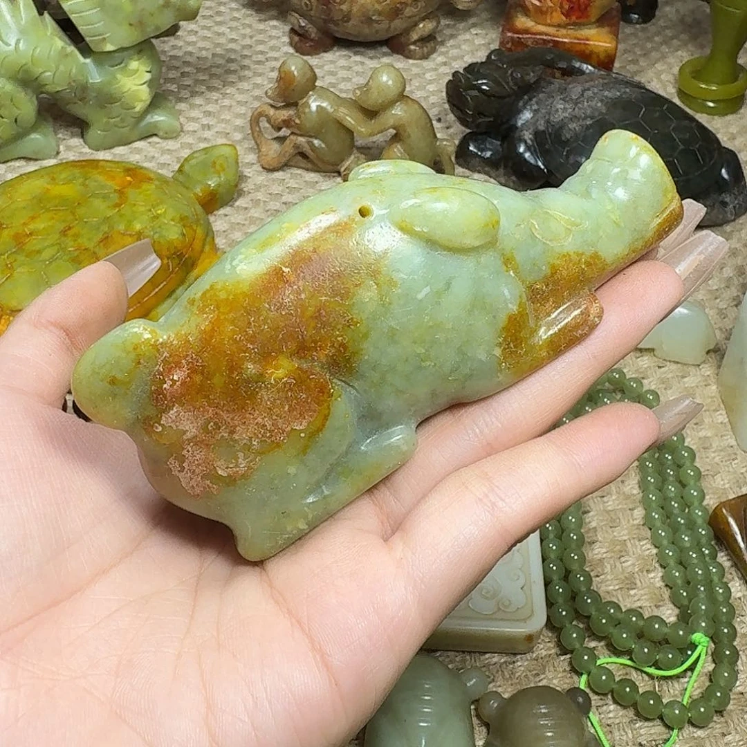 白玉菩提吊坠挂件