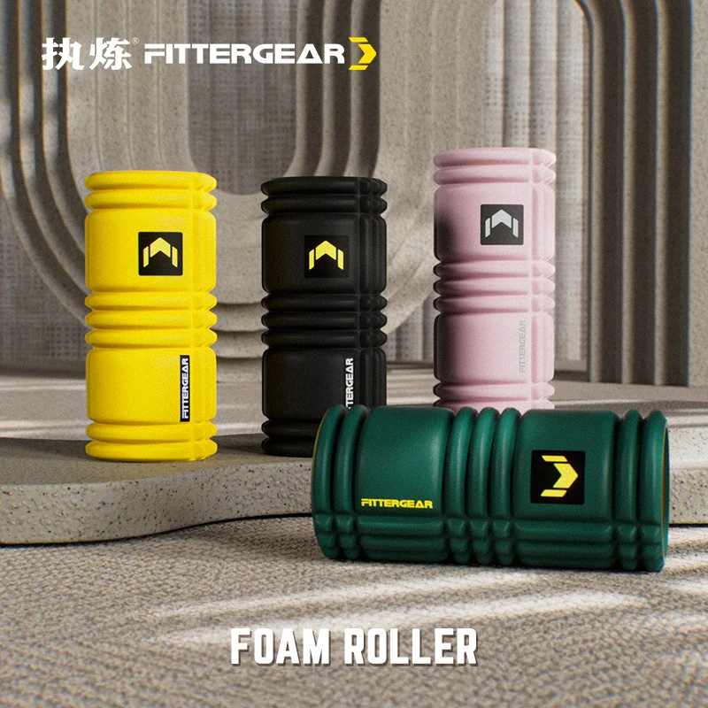 FITTERGEAR泡沫轴肌肉放松小腿健身按摩滚轴空心瑜伽柱滚筒专业