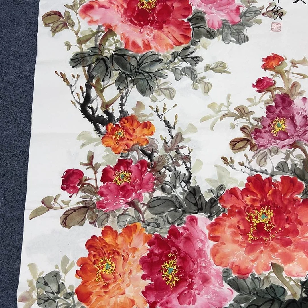 国画国画作品纯手绘