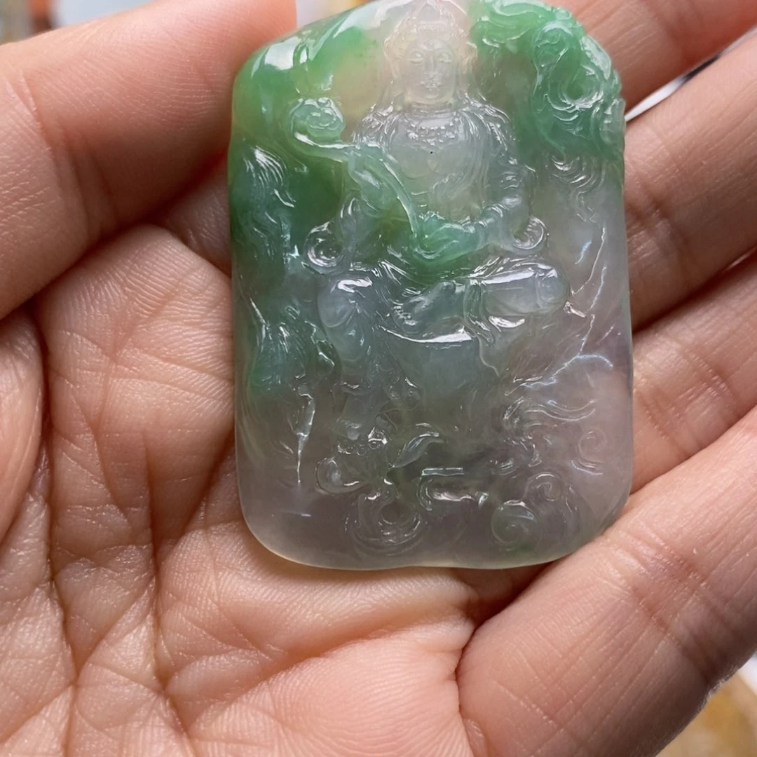 定制翡翠未镶嵌暖**风