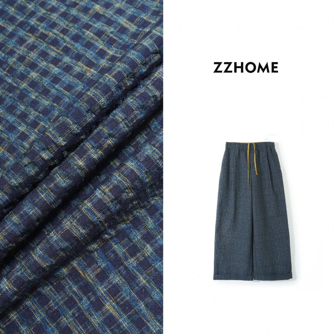 ZOZO HOME | 胶囊衣橱色织格纹翻边九分裤q173897p
