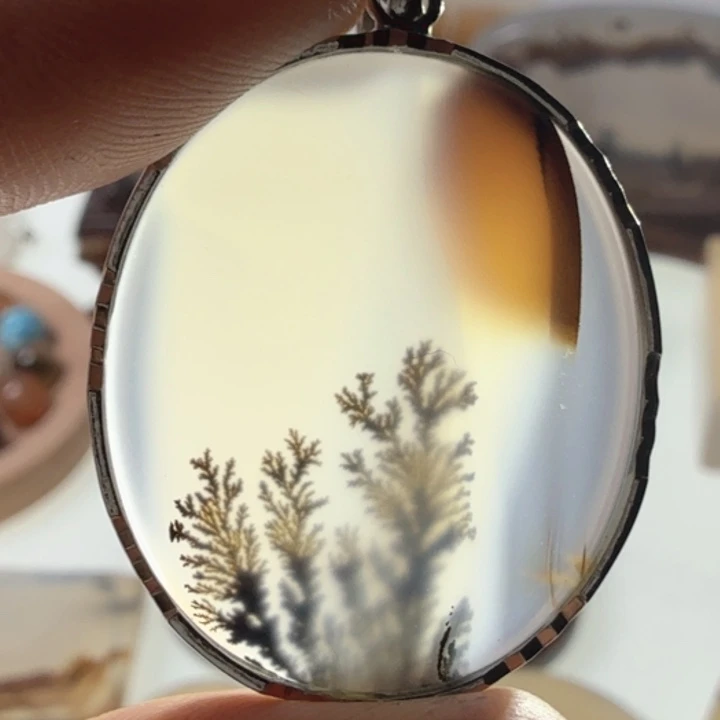 未镶嵌玛瑙/玉髓珠宝半成品