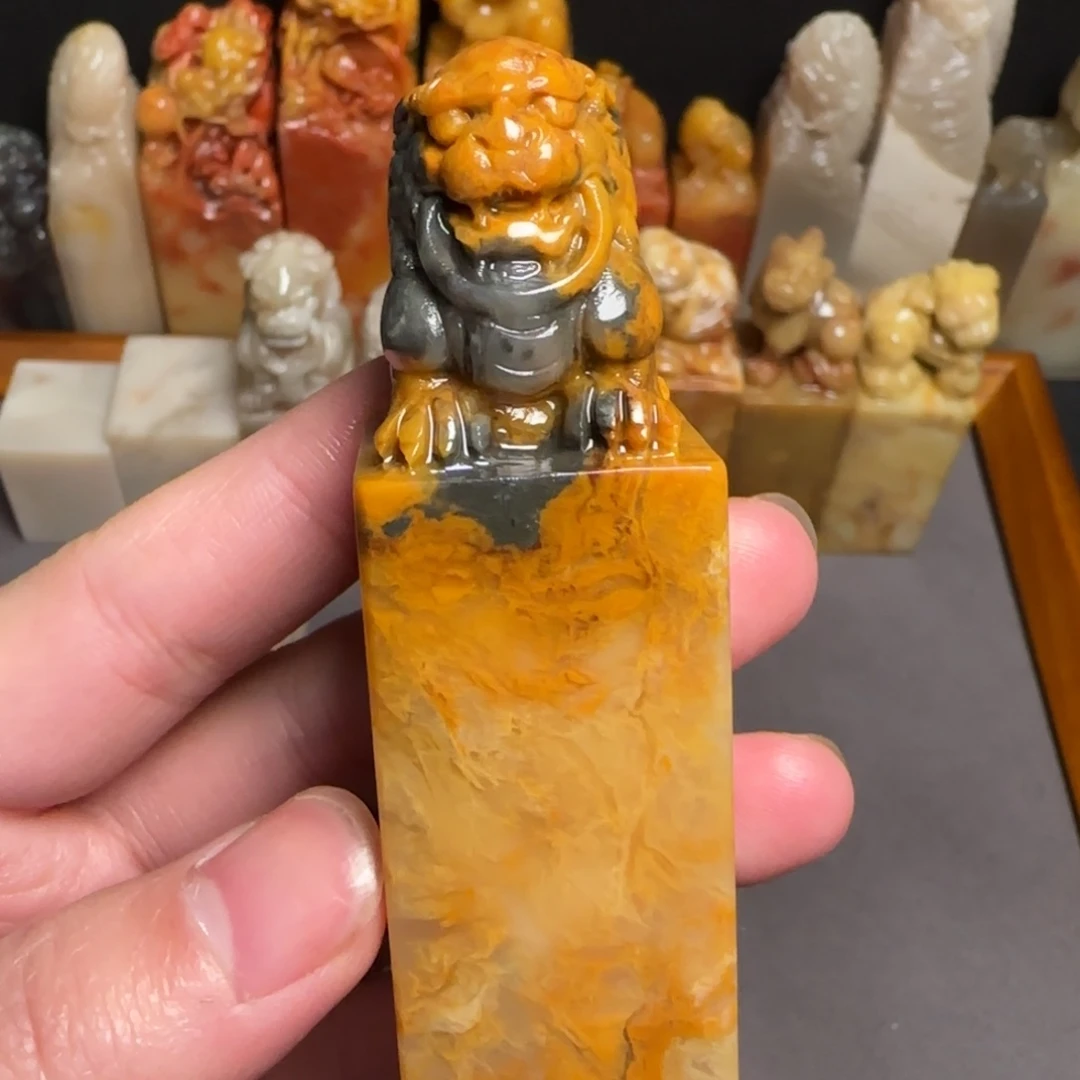 巴林石印石文彦冻