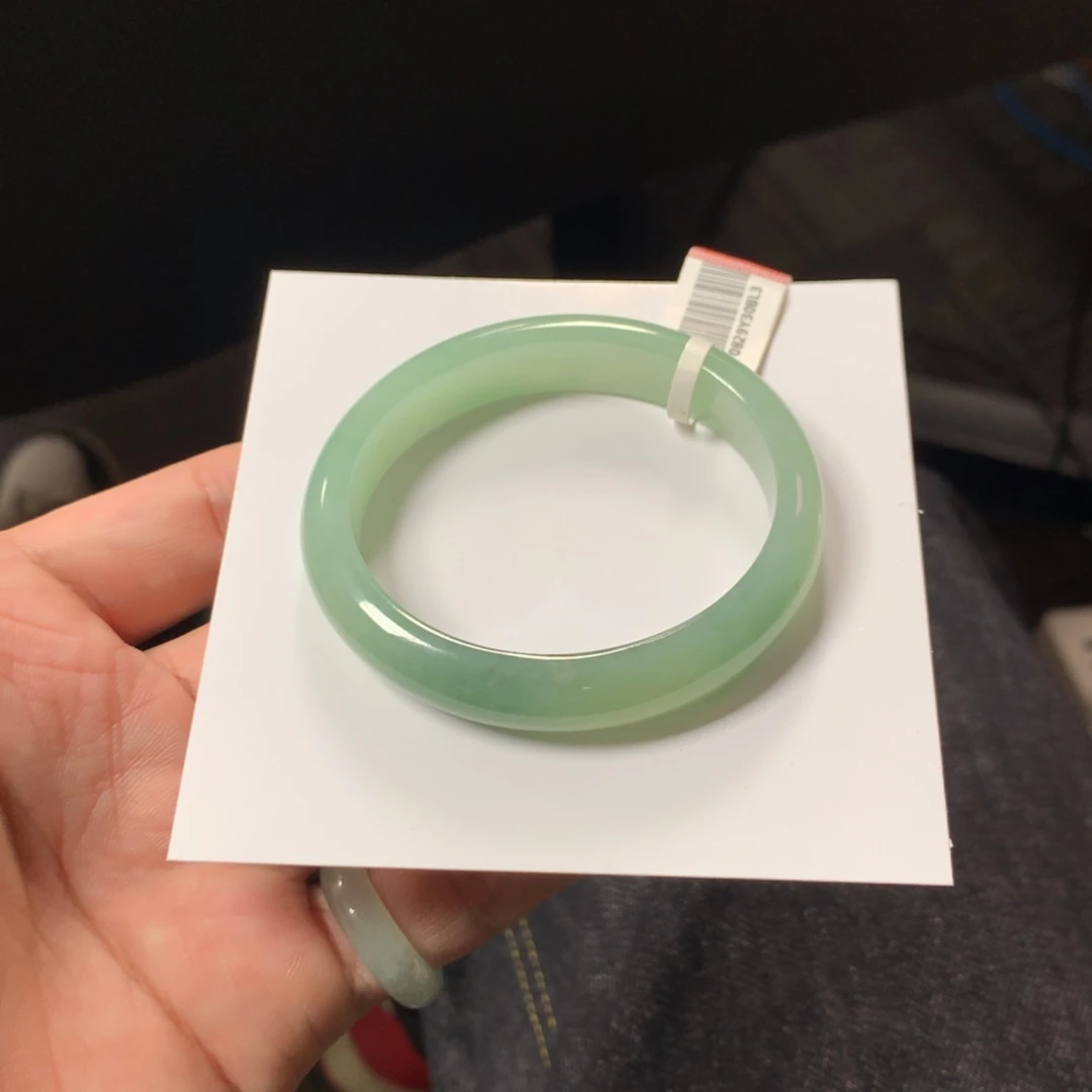 翡翠未镶嵌手镯6号53.2贵妃