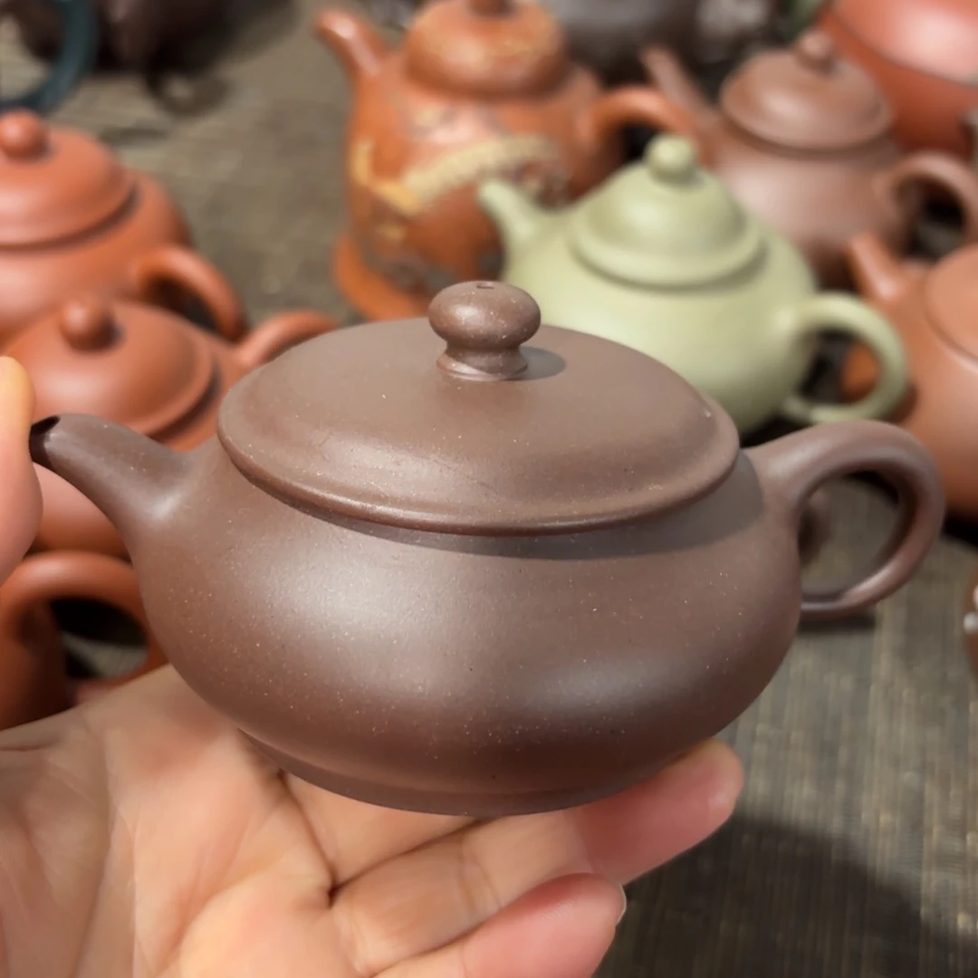 霜***凉紫砂茶壶紫砂花是世界的明珠之宝呀哈