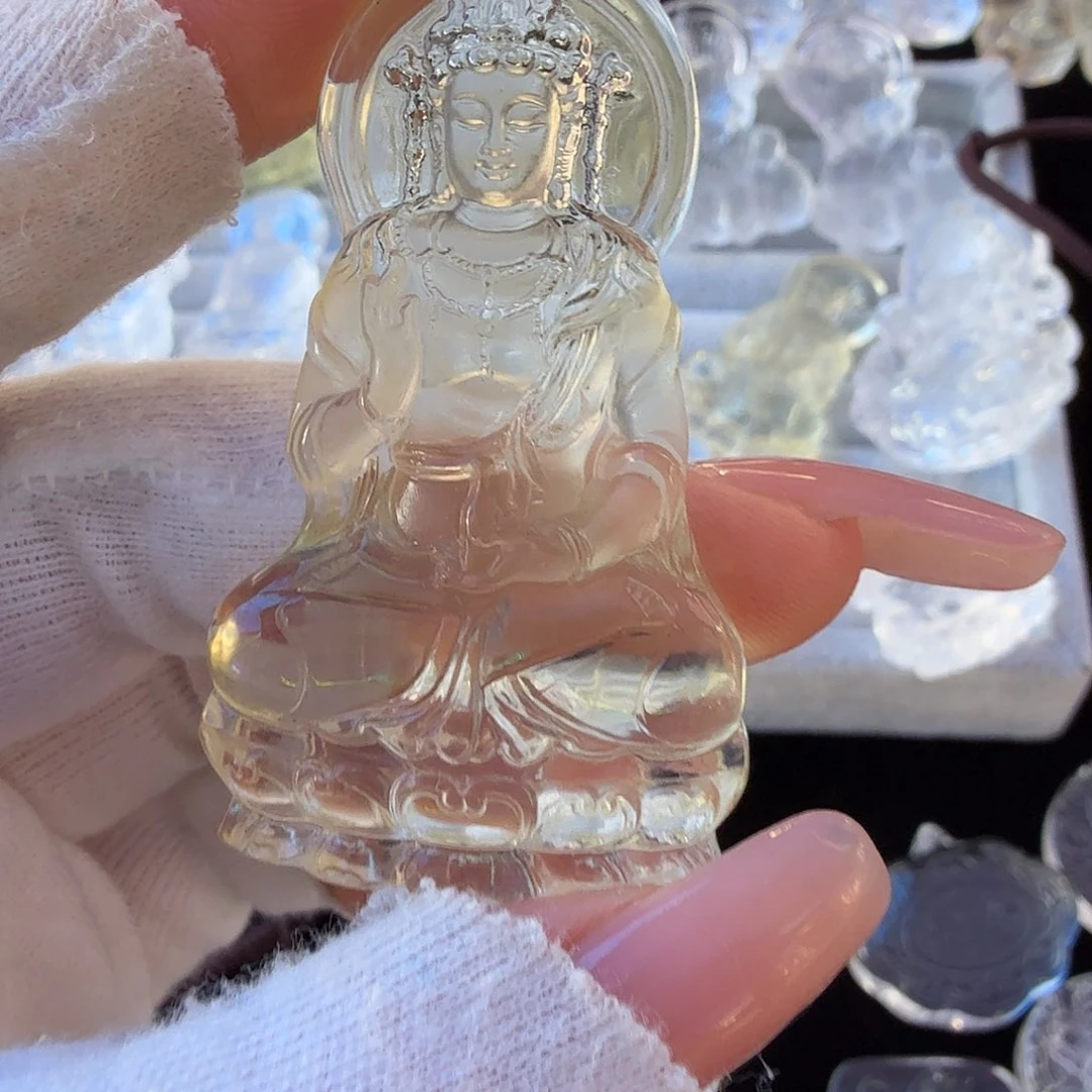 心***光车挂未镶嵌水晶水晶