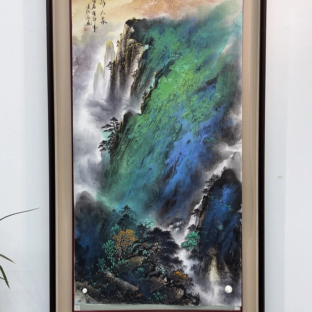 国画凌行志老师手绘精品国画