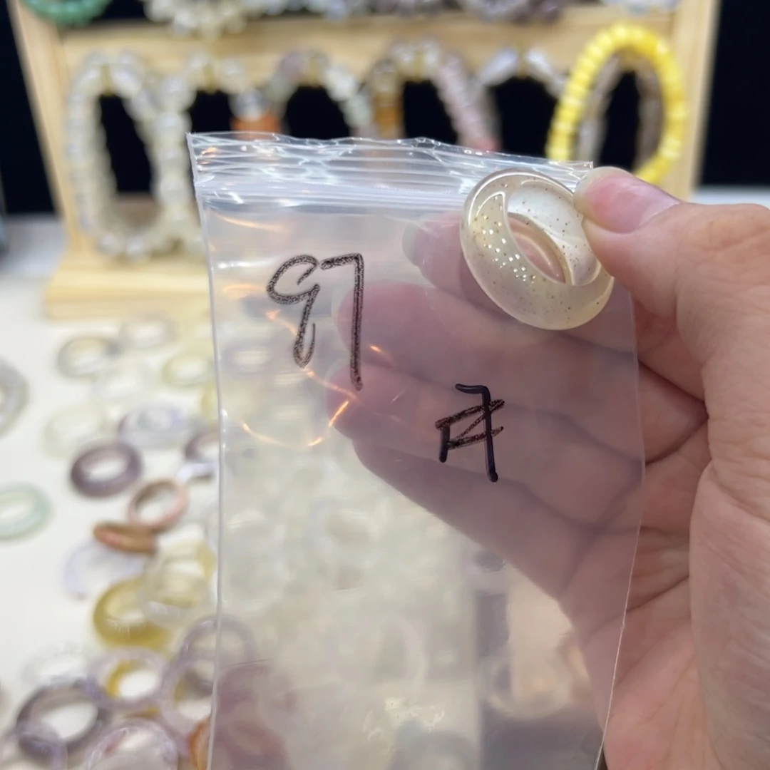 玛瑙/玉髓戒指合金97港15