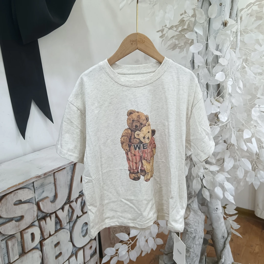 W690灰色短袖上衣