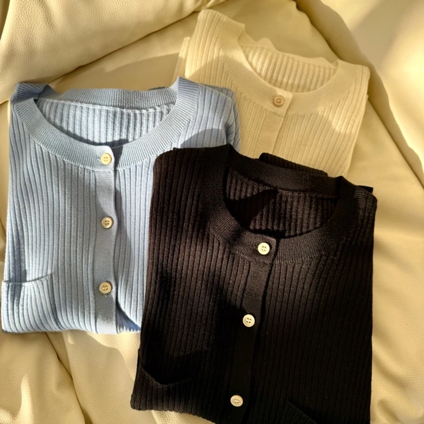 辰午寅时【莫奈女士】双兜开衫