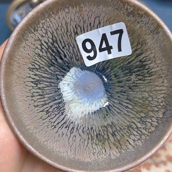 茶盏沐雨茶器柴烧主人杯