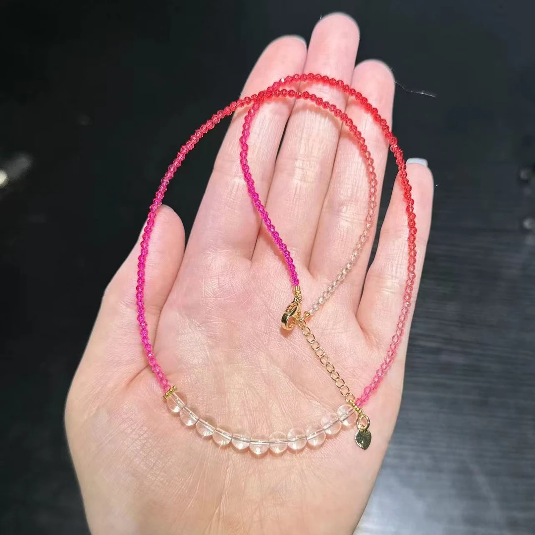 YS8866 红色渐变 项链 多样性发其一