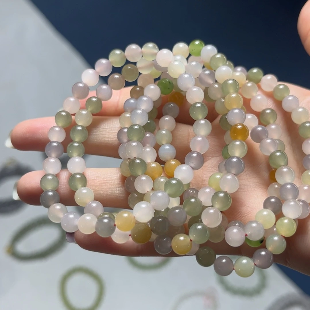 手串未镶嵌和田玉多样性发货拍一发一