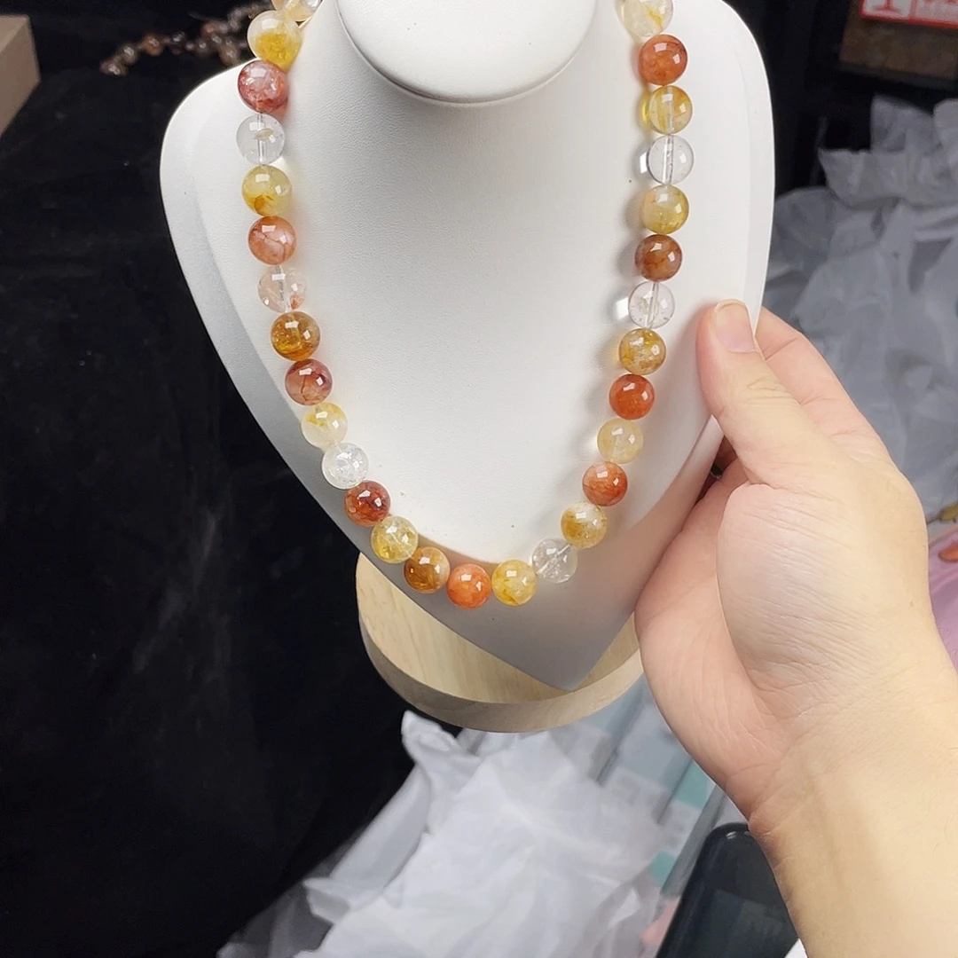 手串银S925镀金镶嵌水晶