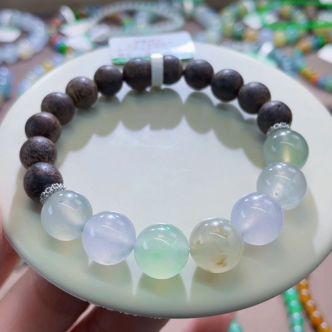 未镶嵌手链翡翠单珠放漏款卡11