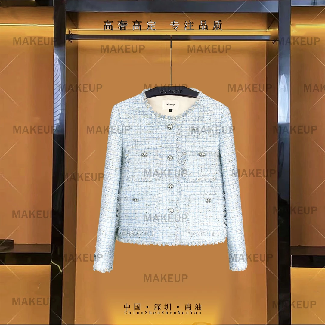 [深圳南油-宋老板]早春轻奢气质小香风时尚百搭女装短外套MU5001