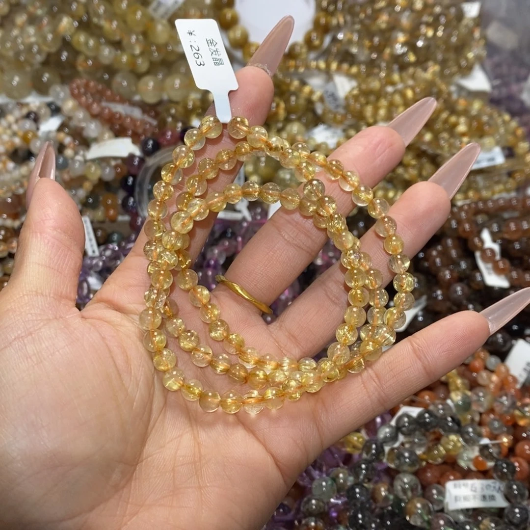 水晶手链未镶嵌一***包手链