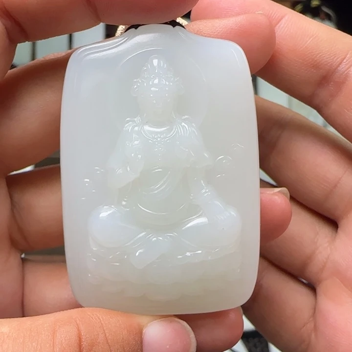 和田玉未镶嵌颈饰60