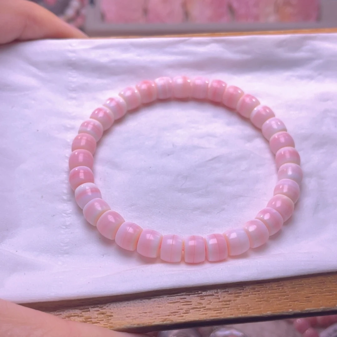 未镶嵌海螺珠手绳生****?福利