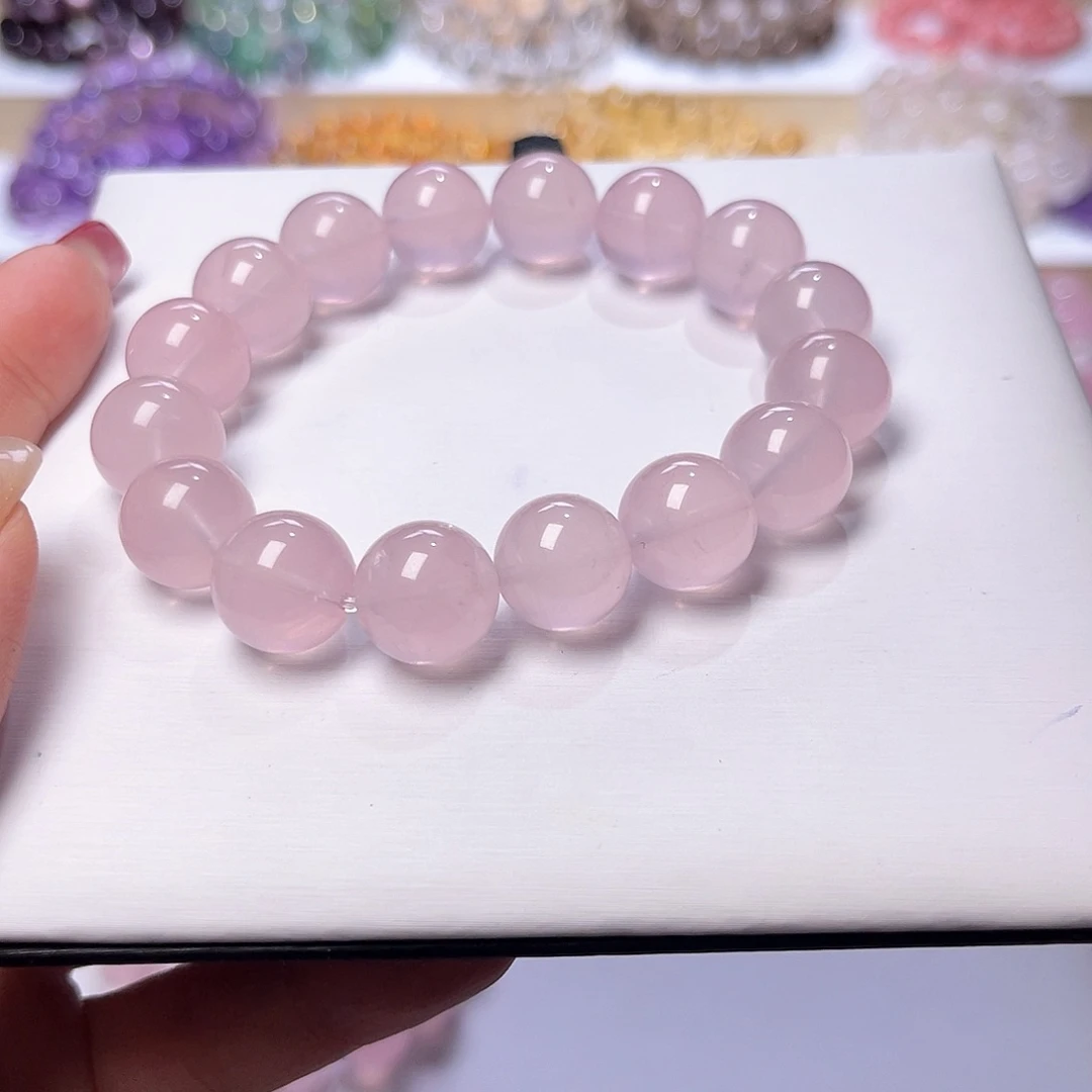 水晶手串未镶嵌每***x天然水晶13mm