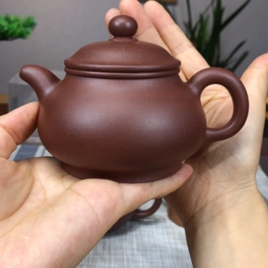 茶壶紫砂四号井底槽清潘壶230c