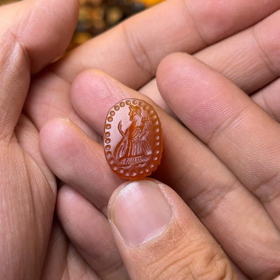 未镶嵌单珠玛瑙/玉髓