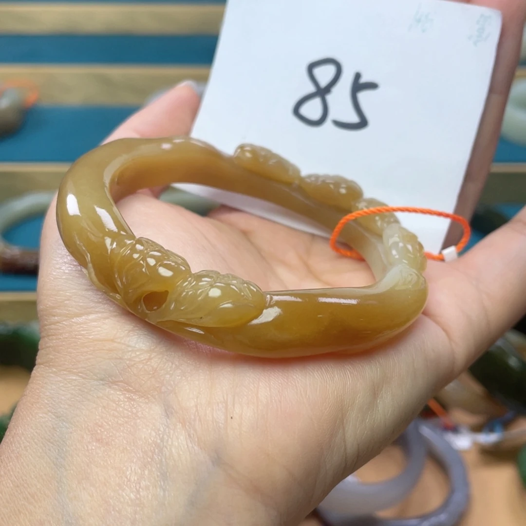 未镶嵌手镯和田玉圈口59