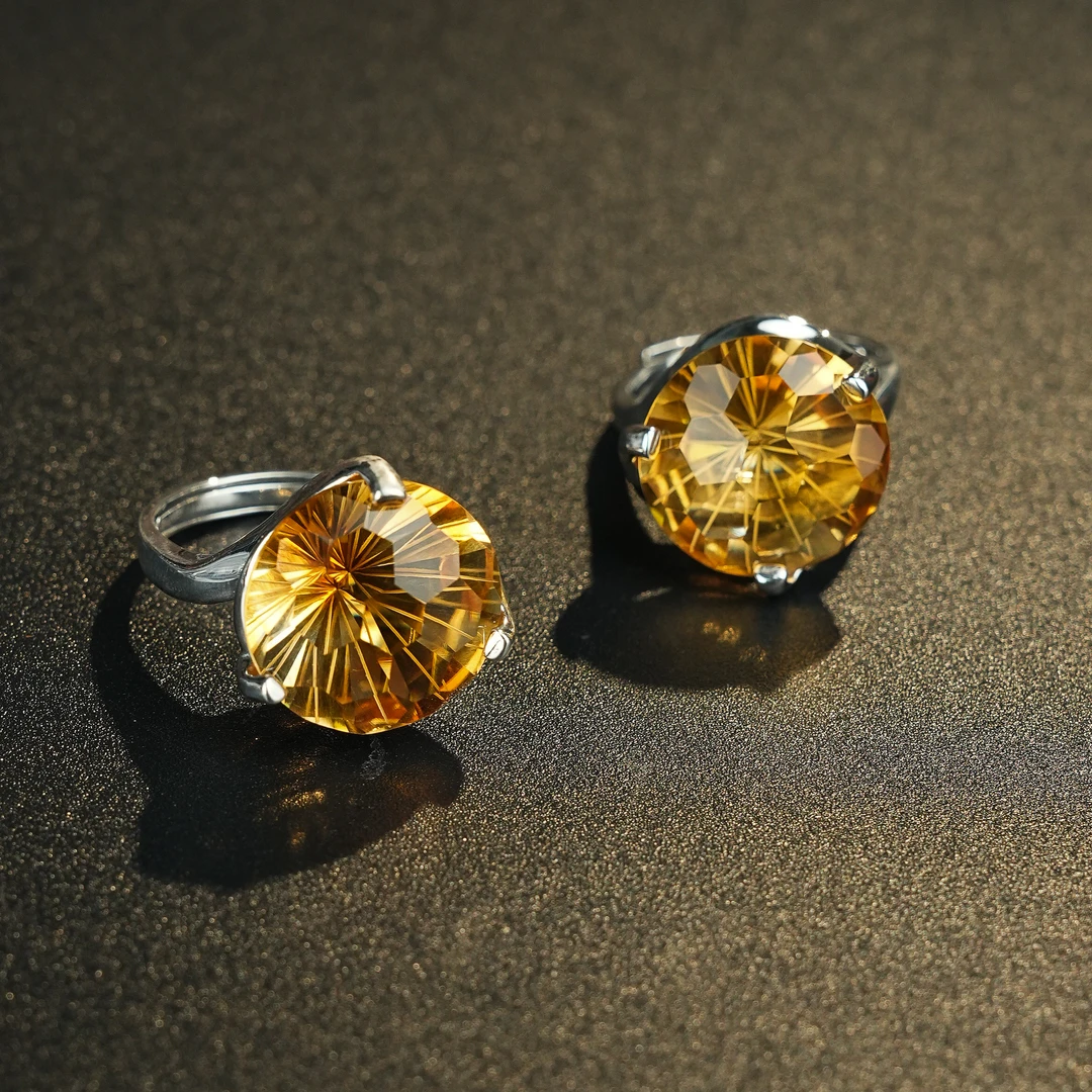 R*黄水晶戒指@WLG05011417@多样性发其一