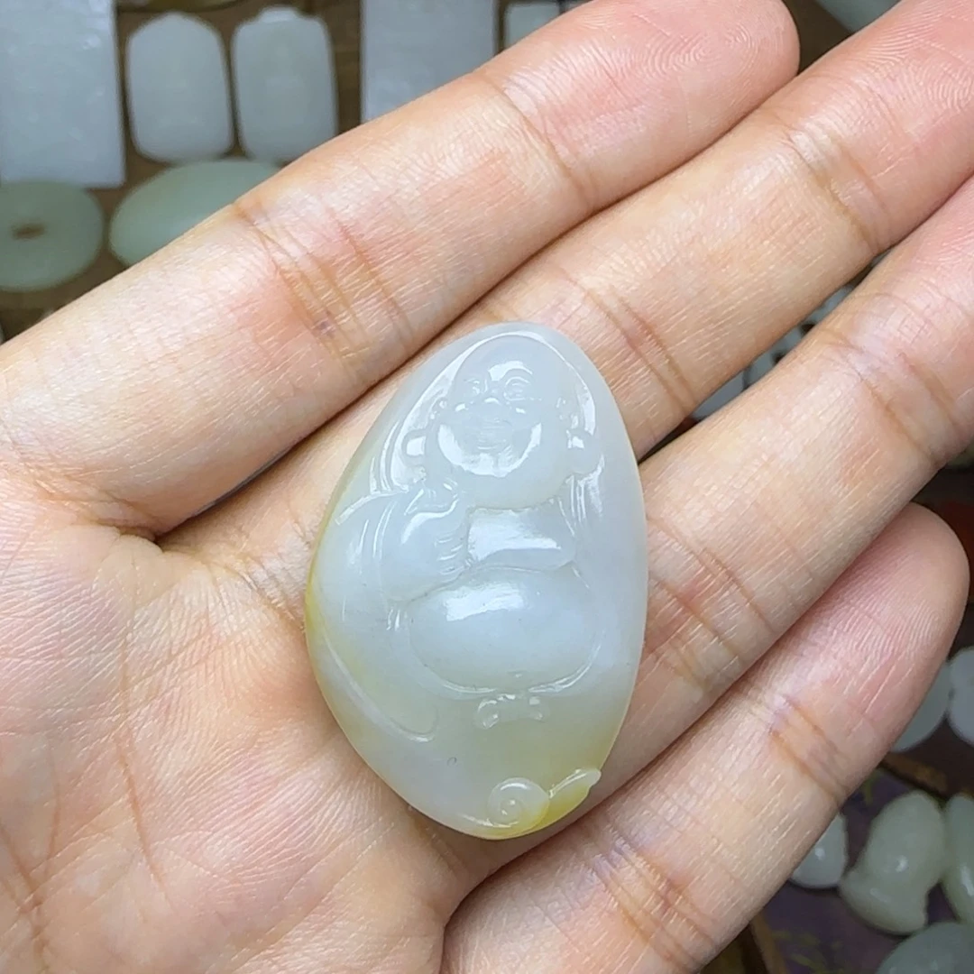 和田玉未镶嵌摆件