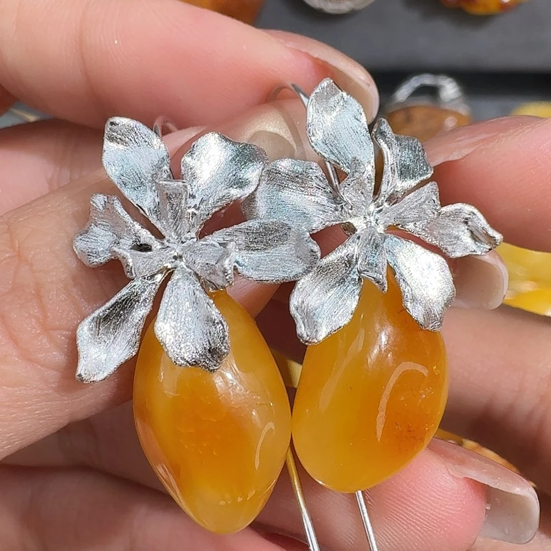 琥珀未镶嵌裸石我