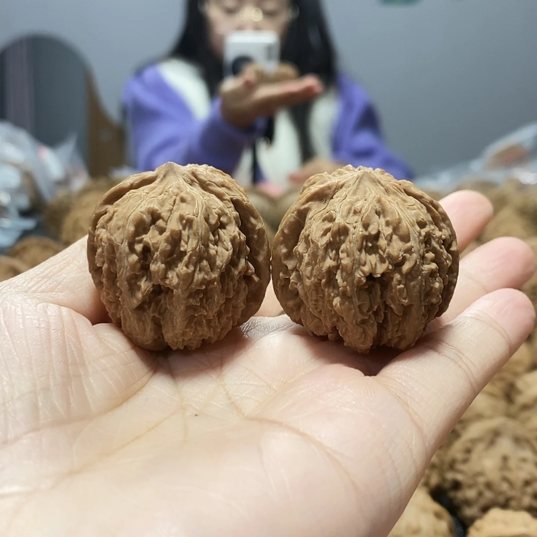 文玩核桃吊坠137狮子头34+