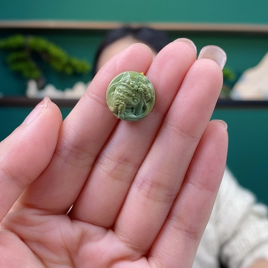 未镶嵌绿松石挂件