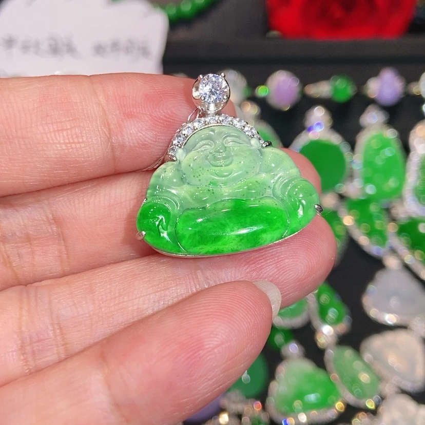 【闪购商品】颈饰未镶嵌翡翠W****?天然翡翠
